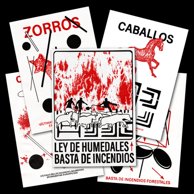 Afiches Rojos.